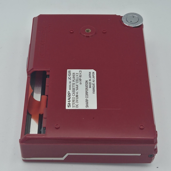 Sharp JC-1G (R) Cassette Player - Picture 6 of 10